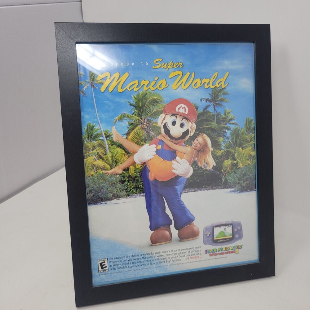 Escape To Sper Mario World Vintage Magazine Ad Super Mario World 2